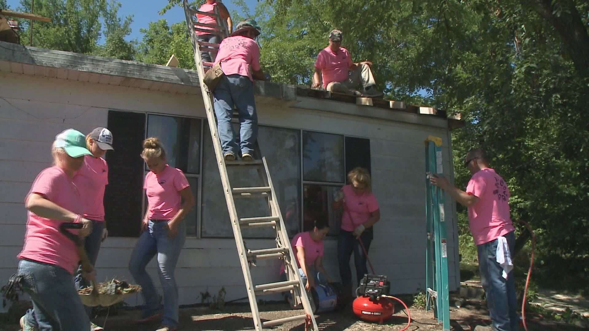 'Love thy neighbor' volunteers fix houses for free